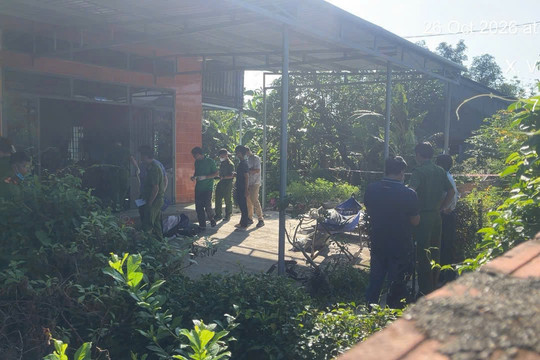 Cháy nhà tại Gia Lai, hai cha con tử vong