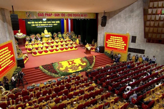Gần 2.000 đại biểu dự Đại hội Phật giáo toàn quốc lần thứ X