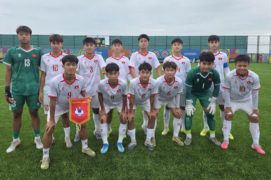 U15 Việt Nam thua kịch tính Hungary, xếp hạng 82 thế giới